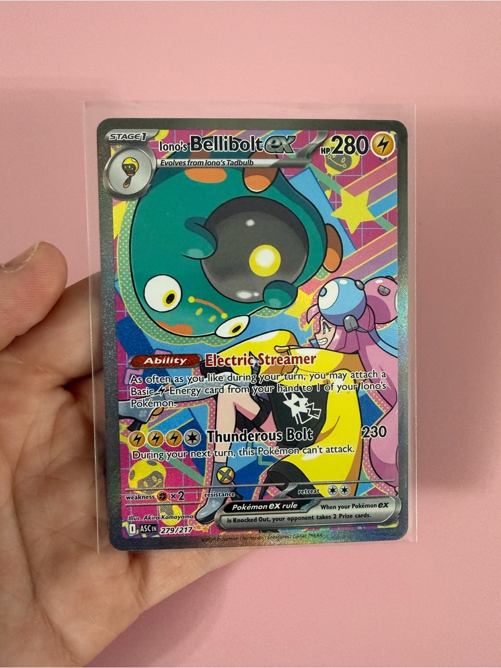Pokémon Iono's Bellibolt ex #279
